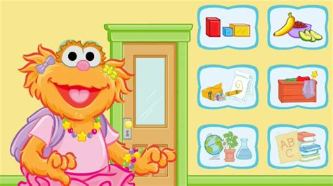sesame street zoe game.